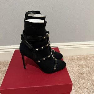Authentic Valentino Garavani stretch bootie. Excellent condition